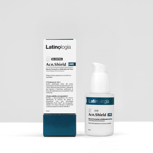 Acn. Shield Serum Corrector y Unificador de tono AM