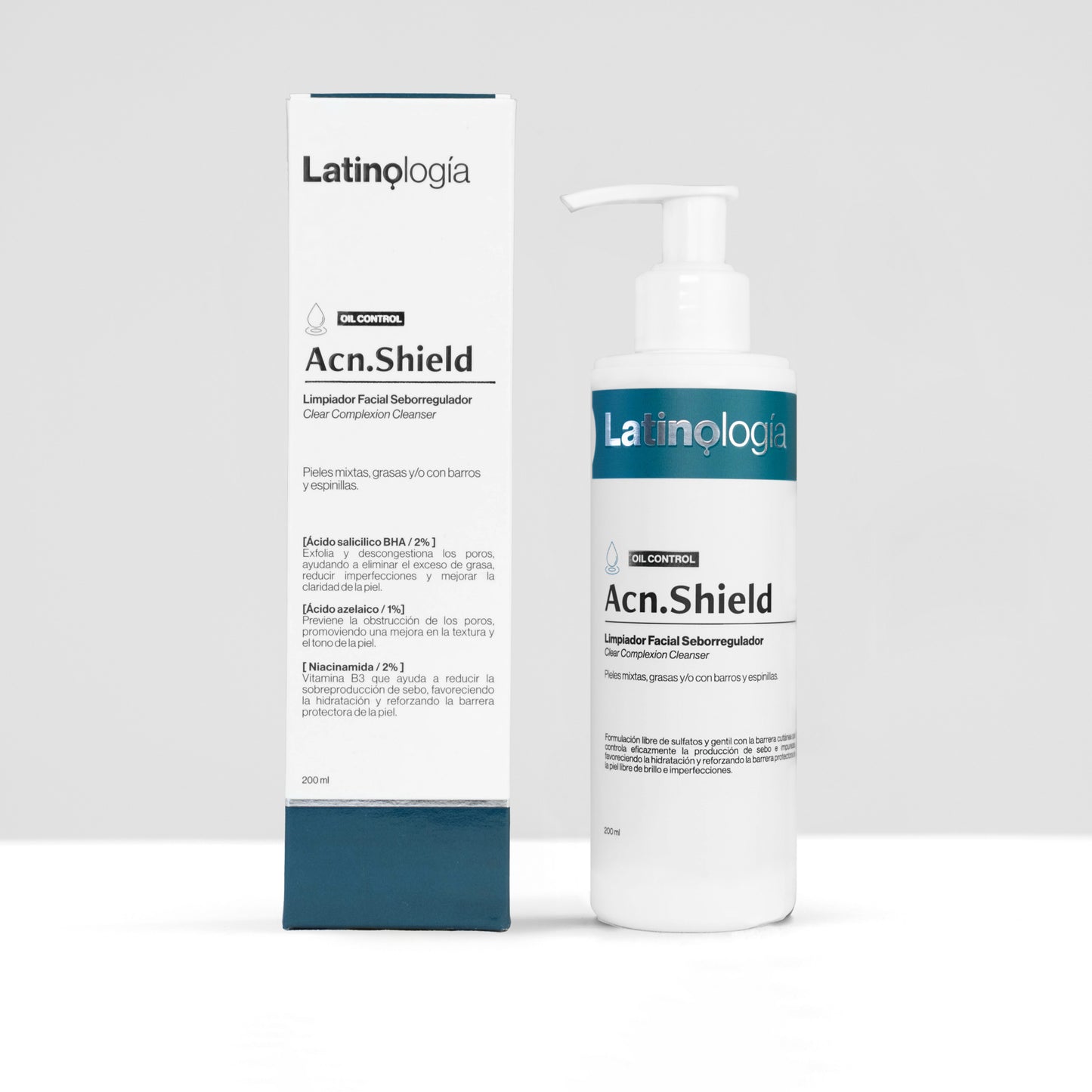 Acn. Shield Limpiador Facial Seborregulador