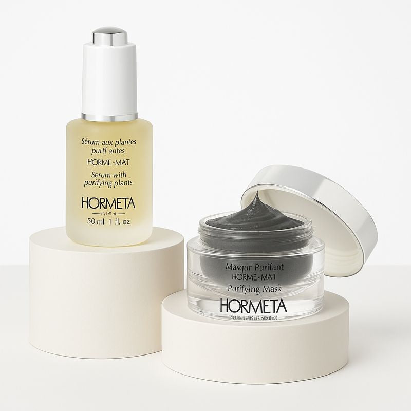 Kit Piel Grasa - Serum with purifying plants  - Purifying mask