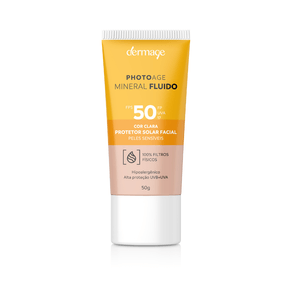 PHOTOAGE MINERAL FLUIDO PROTECTOR SOLAR SPF 50 CLARO X 50 GR