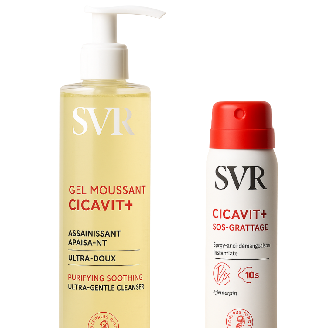 Kit Reparador SVR: Gel Cicavit + Spray calmante Cicavit