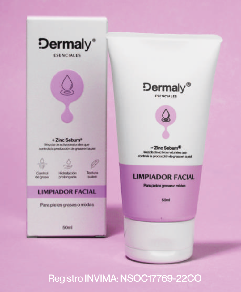 Limpiador Facial Piel Grasa/Mixta Dermaly